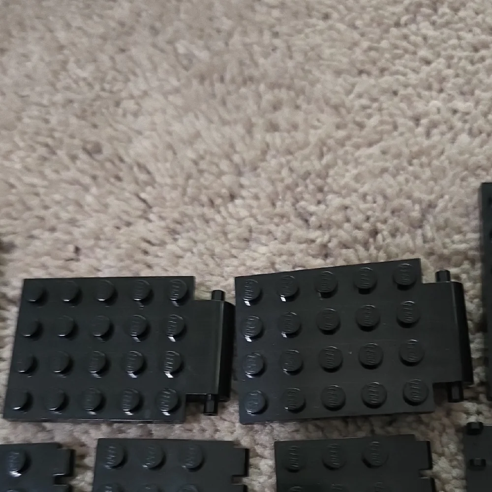 LEGO Vintage Black and White Building Blocks Set